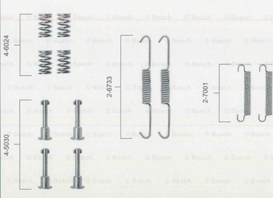 BOSCH 1 987 475 149 - Komplet pribora, kočione papuce rucne kočnice www.molydon.hr