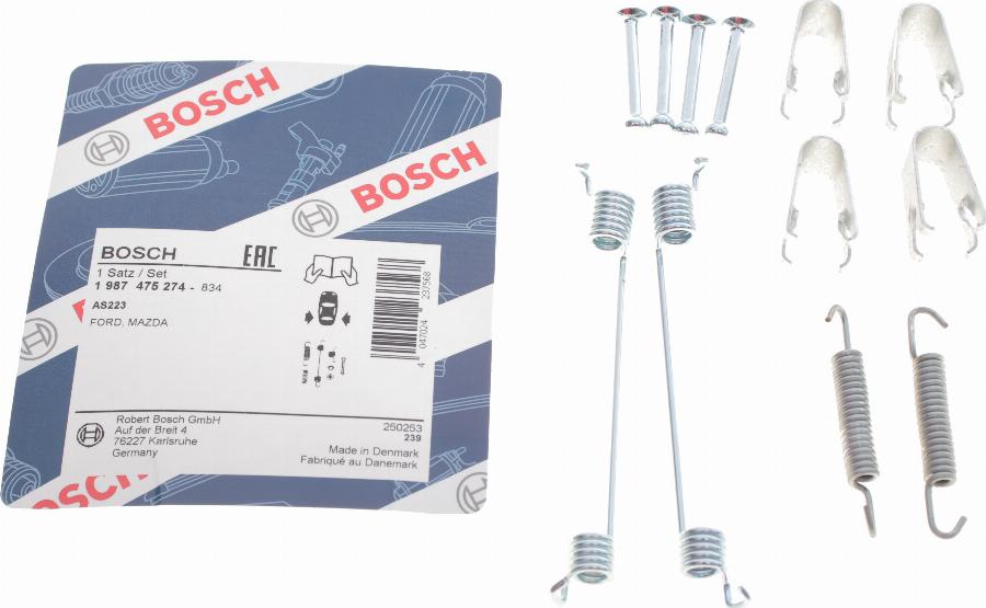 BOSCH 1 987 475 274 - Dodaci, bubanj kočnice www.molydon.hr