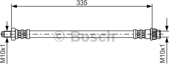 BOSCH 1 987 476 955 - Kočiono crijevo, lajtung www.molydon.hr