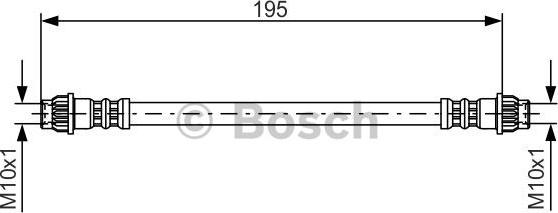 BOSCH 1 987 476 956 - Kočiono crijevo, lajtung www.molydon.hr