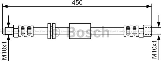 BOSCH 1 987 476 443 - Kočiono crijevo, lajtung www.molydon.hr