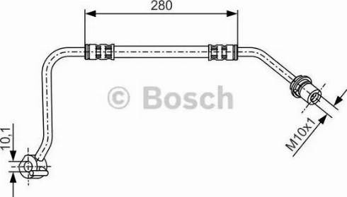 BOSCH 1 987 476 505 - Kočiono crijevo, lajtung www.molydon.hr