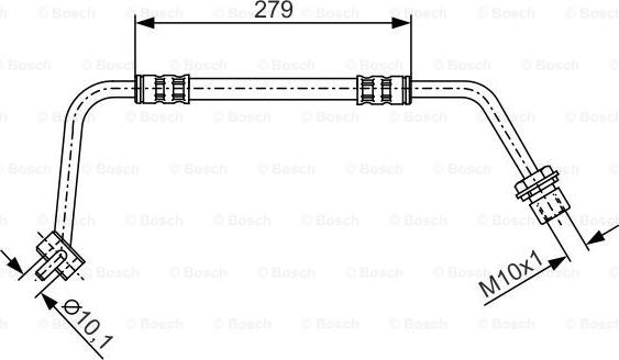 BOSCH 1 987 476 506 - Kočiono crijevo, lajtung www.molydon.hr