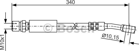 BOSCH 1 987 476 691 - Kočiono crijevo, lajtung www.molydon.hr