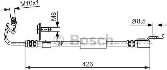 BOSCH 1 987 476 624 - Kočiono crijevo, lajtung www.molydon.hr