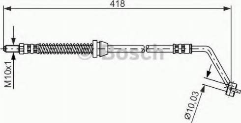 BOSCH 1 987 476 620 - Kočiono crijevo, lajtung www.molydon.hr