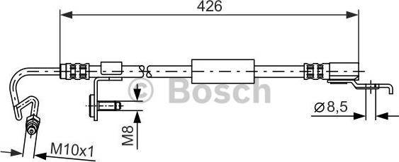 BOSCH 1 987 476 623 - Kočiono crijevo, lajtung www.molydon.hr