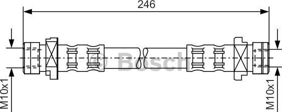 BOSCH 1 987 476 071 - Kočiono crijevo, lajtung www.molydon.hr