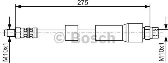 BOSCH 1 987 476 174 - Kočiono crijevo, lajtung www.molydon.hr