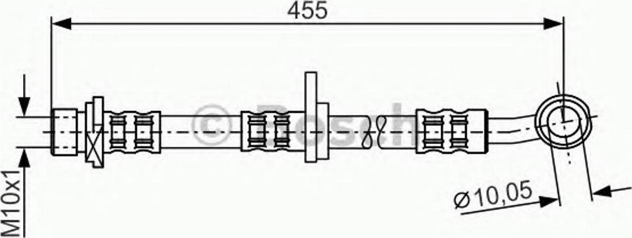 BOSCH 1987476890 - Kočiono crijevo, lajtung www.molydon.hr
