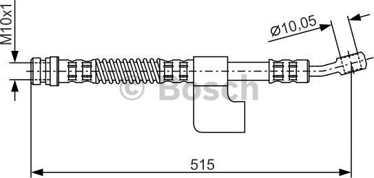 BOSCH 1 987 476 897 - Kočiono crijevo, lajtung www.molydon.hr