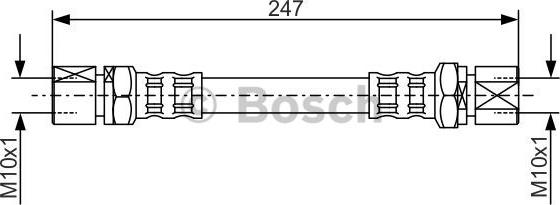 BOSCH 1 987 476 874 - Kočiono crijevo, lajtung www.molydon.hr