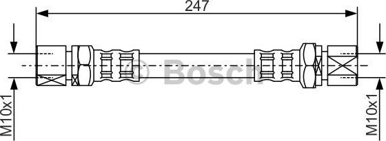 BOSCH 1 987 476 875 - Kočiono crijevo, lajtung www.molydon.hr