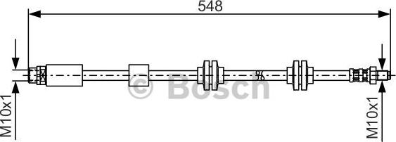 BOSCH 1 987 476 360 - Kočiono crijevo, lajtung www.molydon.hr