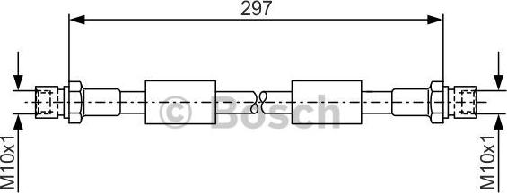 BOSCH 1 987 476 380 - Kočiono crijevo, lajtung www.molydon.hr