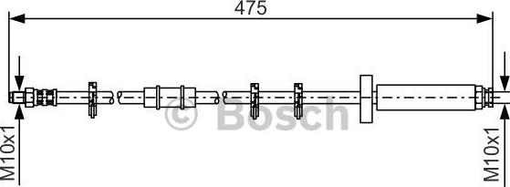 BOSCH 1 987 476 329 - Kočiono crijevo, lajtung www.molydon.hr