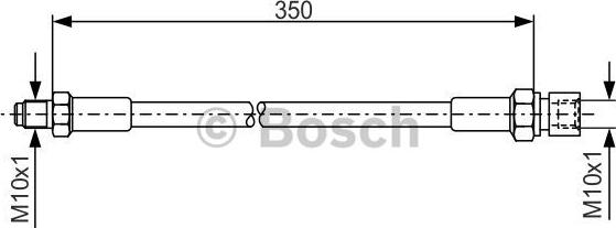 BOSCH 1 987 476 324 - Kočiono crijevo, lajtung www.molydon.hr