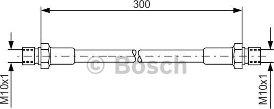 BOSCH 1 987 476 286 - Kočiono crijevo, lajtung www.molydon.hr