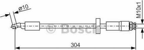 BOSCH 1 987 476 739 - Kočiono crijevo, lajtung www.molydon.hr