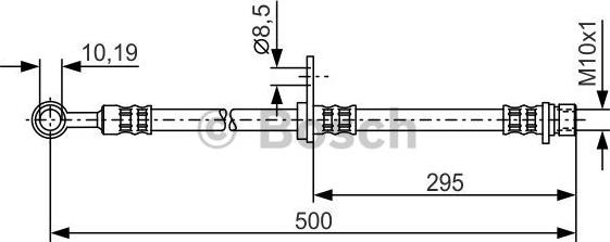 BOSCH 1 987 476 736 - Kočiono crijevo, lajtung www.molydon.hr