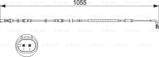 BOSCH 1 987 473 506 - Signalni kontakt, trosenje kočione plocice www.molydon.hr