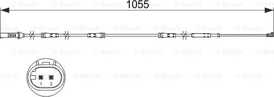 BOSCH 1 987 473 508 - Signalni kontakt, trosenje kočione plocice www.molydon.hr