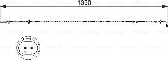 BOSCH 1 987 473 503 - Signalni kontakt, trosenje kočione plocice www.molydon.hr