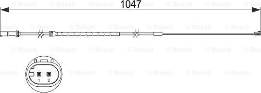 BOSCH 1 987 473 512 - Signalni kontakt, trosenje kočione plocice www.molydon.hr