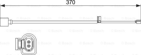 BOSCH 1 987 473 534 - Signalni kontakt, trosenje kočione plocice www.molydon.hr