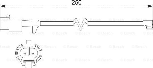 BOSCH 1 987 473 536 - Signalni kontakt, trosenje kočione plocice www.molydon.hr