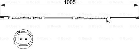 BOSCH 1 987 473 521 - Signalni kontakt, trosenje kočione plocice www.molydon.hr