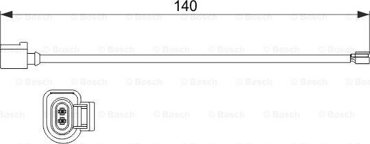 BOSCH 1 987 473 528 - Signalni kontakt, trosenje kočione plocice www.molydon.hr