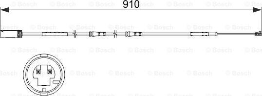 BOSCH 1 987 473 522 - Signalni kontakt, trosenje kočione plocice www.molydon.hr