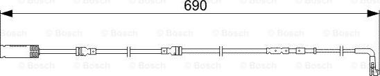 BOSCH 1 987 473 052 - Signalni kontakt, trosenje kočione plocice www.molydon.hr