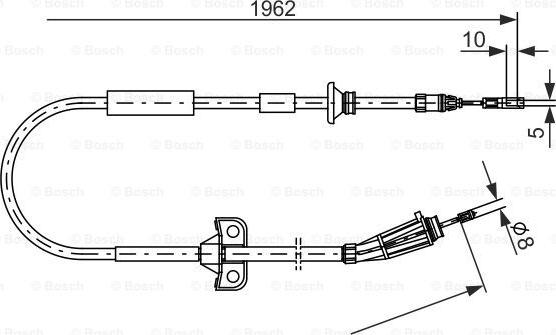 BOSCH 1 987 477 941 - Sajla ručne kočnice www.molydon.hr