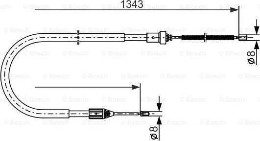 BOSCH 1 987 477 641 - Sajla ručne kočnice www.molydon.hr