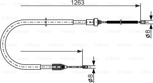 BOSCH 1 987 477 642 - Sajla ručne kočnice www.molydon.hr