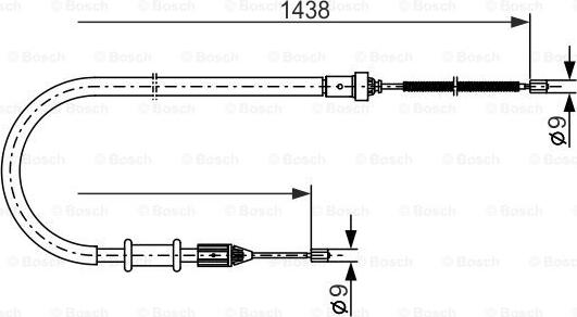 BOSCH 1 987 477 634 - Sajla ručne kočnice www.molydon.hr