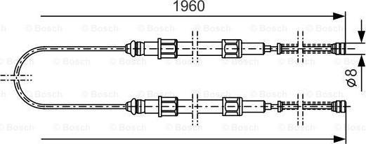 BOSCH 1 987 477 002 - Sajla ručne kočnice www.molydon.hr