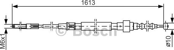 BOSCH 1 987 477 162 - Sajla ručne kočnice www.molydon.hr