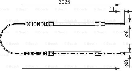 BOSCH 1 987 477 113 - Sajla ručne kočnice www.molydon.hr