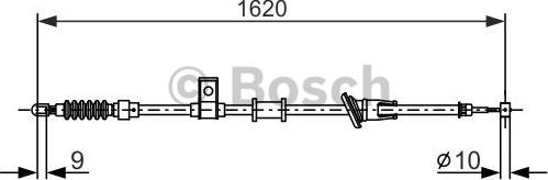 BOSCH 1 987 477 893 - Sajla ručne kočnice www.molydon.hr