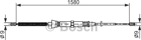 BOSCH 1 987 477 806 - Sajla ručne kočnice www.molydon.hr