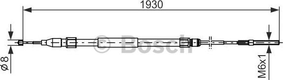 BOSCH 1 987 477 821 - Sajla ručne kočnice www.molydon.hr