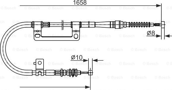 BOSCH 1 987 477 331 - Sajla ručne kočnice www.molydon.hr