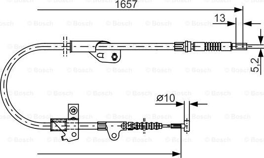 BOSCH 1 987 477 753 - Sajla ručne kočnice www.molydon.hr