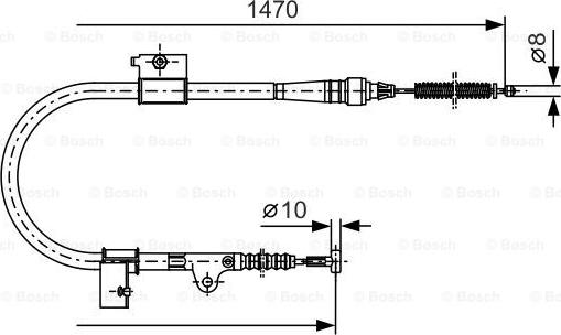 BOSCH 1 987 477 757 - Sajla ručne kočnice www.molydon.hr