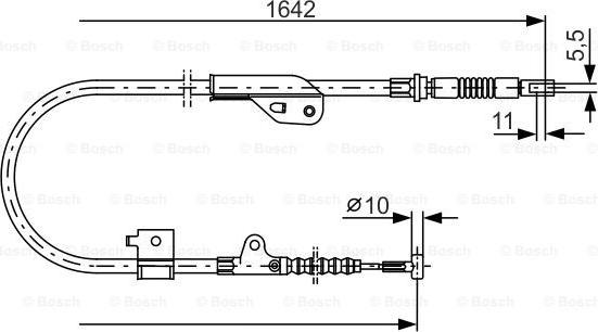 BOSCH 1 987 477 760 - Sajla ručne kočnice www.molydon.hr