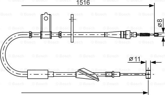 BOSCH 1 987 477 771 - Sajla ručne kočnice www.molydon.hr