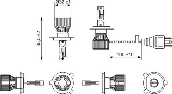 BOSCH 1 987 301 564 - Žarulja, far za dugo svjetlo www.molydon.hr